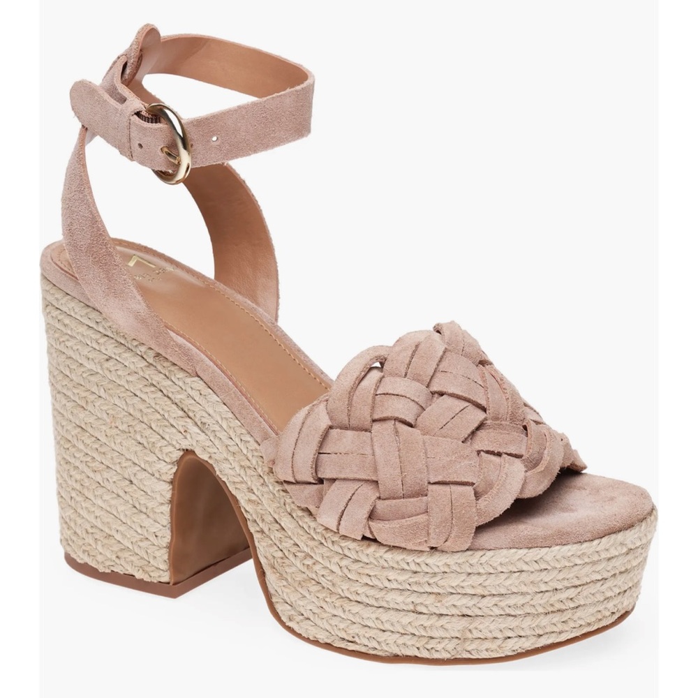Marc Fisher Odilia Suede Braided Wedge
